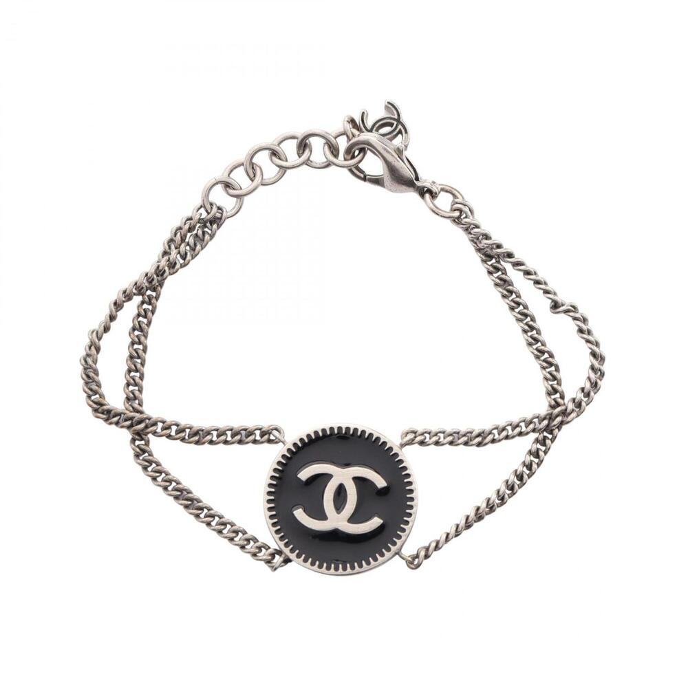 CHANEL Black Charm Bracelet